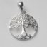 Southern Gates Small Round Oak Tree Pendant DER P195 Tree of Life Charleston, SC