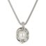 HONORA (LP5563WH) Sterling Silver 9.5-10MM White Button Freshwater Cultured Pearl Pendant on 18 inch Chain