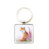 “Foxgloves” Keychain