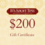 $200 Gift Certificate