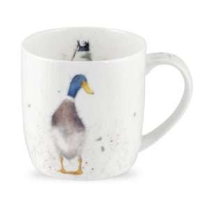 Royal Worcester Wrendale Designs Single Guard Duck (Duck) Fine Bone China Mug