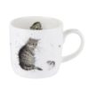 Royal Worcester Wrendale Designs Single Cat and A Mouse (Cat/Mouse) Fine Bone China Mug