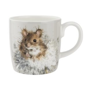 Royal Worcester Wrendale Designs 14oz Dandelion Mug (Mouse)