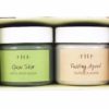 Our favorite fresh face masks have come together in the ultimate face-rejuvenation travel trio! GUAC STAR: recommended for dry, dehydrated, sunburned or sensitive skin. PUDDING APEEL: recommended for dry, dull, aging & sun-damaged skin. SPLENDID DIRT: recommended for congested, oily & acneic skin. Not recommended for sensitive skin.