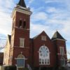 First Baptist Church of Cartersville Rose Window Earrings - Image 3